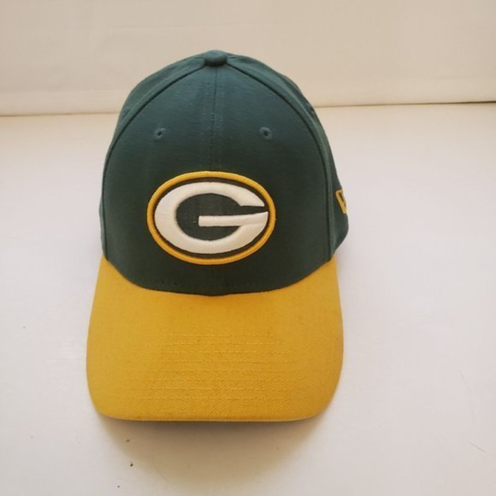Green Bay Packers Hat 39THIRTY New Era Fitted Hat Cap NFL SM/MED‎